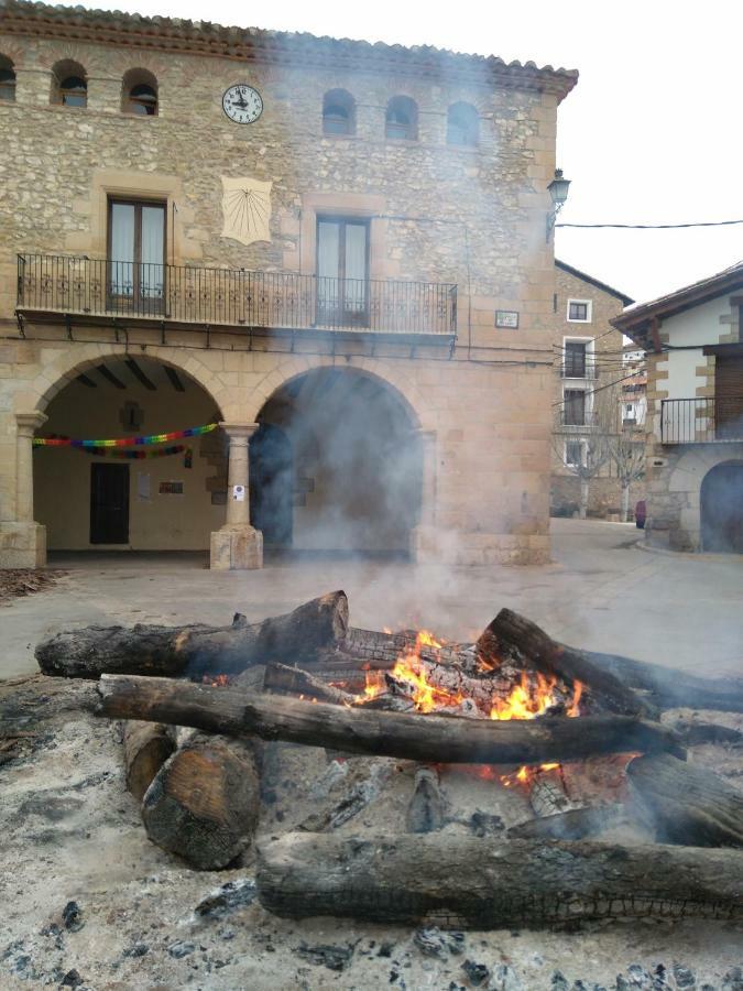 Gasthaus Casa La Era Nogueruelas Exterior foto